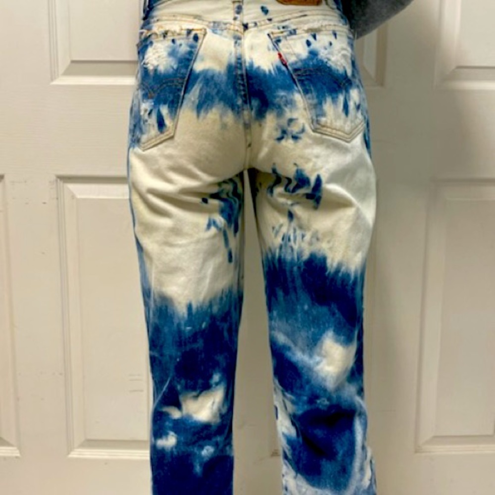 Levi 501 Designer Tye Dye.